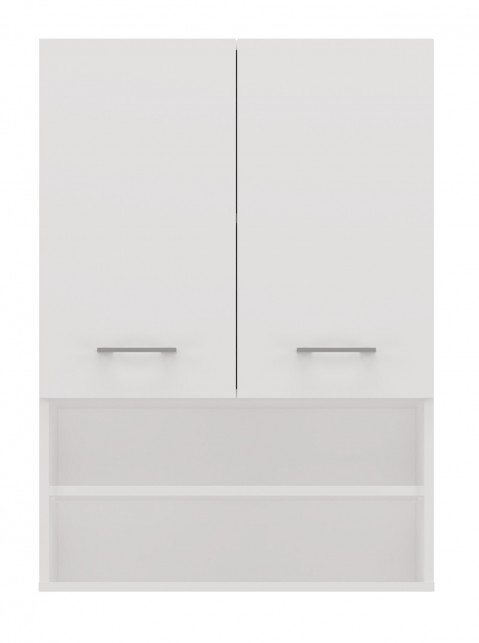 Szafka nad pralkę POLA MINI DK 64x30xH90 biel - Galeria zdjęcie 2