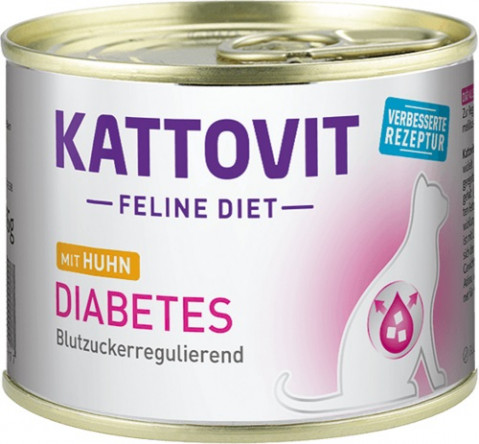 KATTOVIT Feline Diet Diabetes - mokra karma dla kota - 185 g - Galeria zdjęcie 1