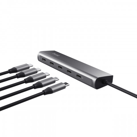 Trust HALYX 5 Portowy USB-C HUB - Galeria zdjęcie 4