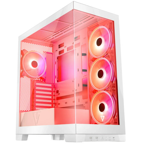 MODECOM OBUDOWA VOLCANO SPACE APEX ARGB MIDI WHITE - Galeria zdjęcie 10