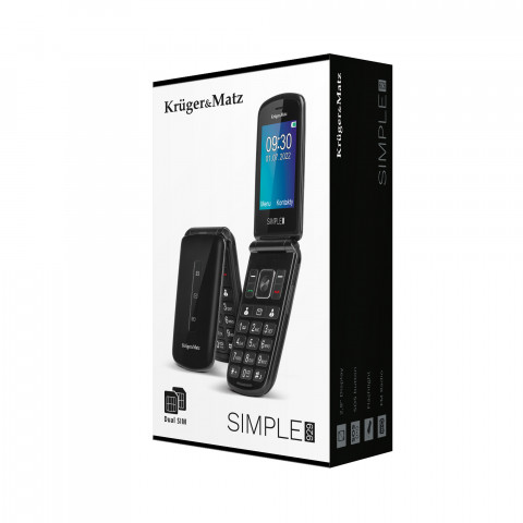 KRUGER & MATZ TELEFON DLA SENIORA SIMPLE 929 - Galeria zdjęcie 2