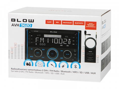 BLOW RADIO AVH-9620 2DIN 7" - Galeria zdjęcie 5
