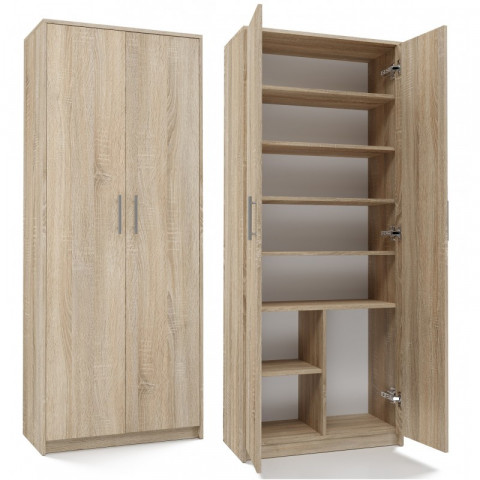 Szafa aktowa OLIV 2D 74x35xH180 sonoma - Galeria zdjęcie 6