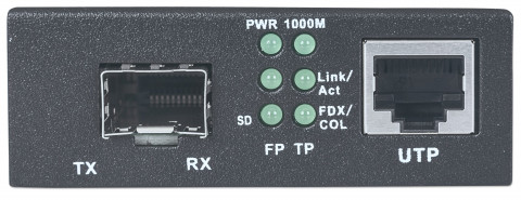INTELLINET MEDIA KONWERTER 10/100/1000BASE SFP - Galeria zdjęcie 6