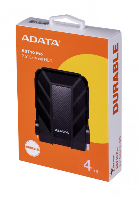 Dysk zewnętrzny HDD ADATA HD710 PRO AHD710P-4TU31-CBK (4TB; 2.5"; USB 3.2; czarny) - Galeria zdjęcie 10