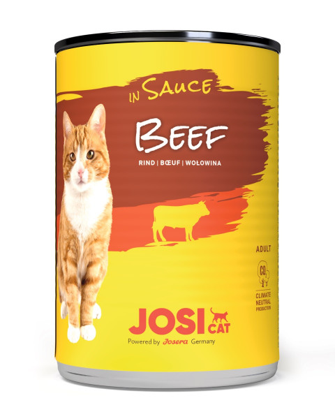 JOSERA JosiCat Wołowina w sosie - mokra karma dla kota - 415 g - Galeria zdjęcie 1