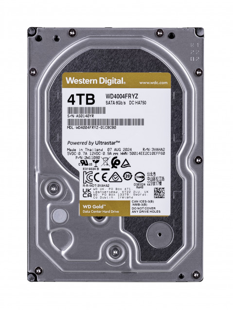 Dysk twardy HDD WD Gold 4TB 3,5" SATA WD4004FRYZ - Galeria zdjęcie 1