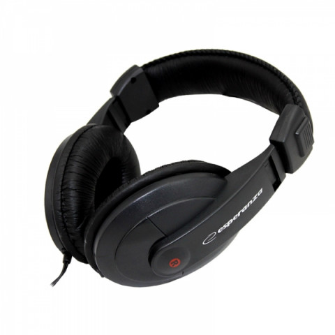 Słuchawki esperanza audio reg.głoś. eh120 reggae /czarne eh120 - Galeria zdjęcie 1