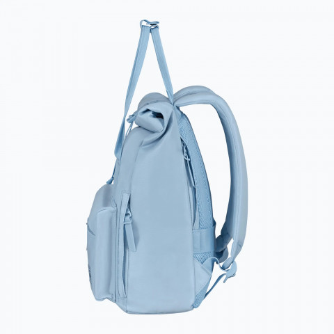 American Tourister Urban Groove Pastels Roll Top Backpack Pastel Blue - Galeria zdjęcie 2