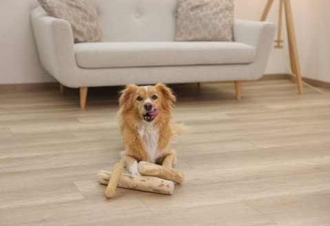 KERBL Patyk do żucia, drewno kawowe, O 5-7 cm, 25-30cm - Galeria zdjęcie 3