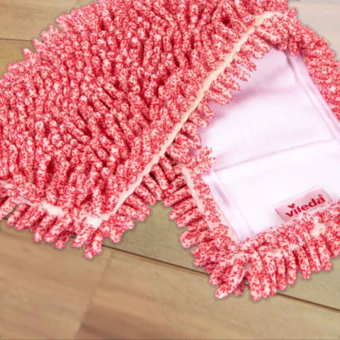 VILEDA Pet Pro Mop płaski 3D Chenille z drążkiem - Galeria zdjęcie 3
