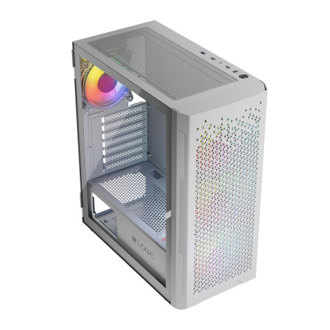LOGIC OBUDOWA ARAMIS ARGB MIDI USB 3.0 WHITE - Galeria zdjęcie 6