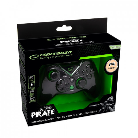 ESPERANZA GAMEPAD PC/XBOX USB PIRATE EGG114K - Galeria zdjęcie 3