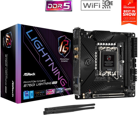 Płyta główna ASRock B760I LIGHTNING WIFI - Galeria zdjęcie 6
