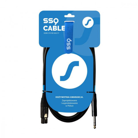 SSQ XLRJS5 - XLR żeński / Jack stereo 6,3mm - Galeria zdjęcie 1