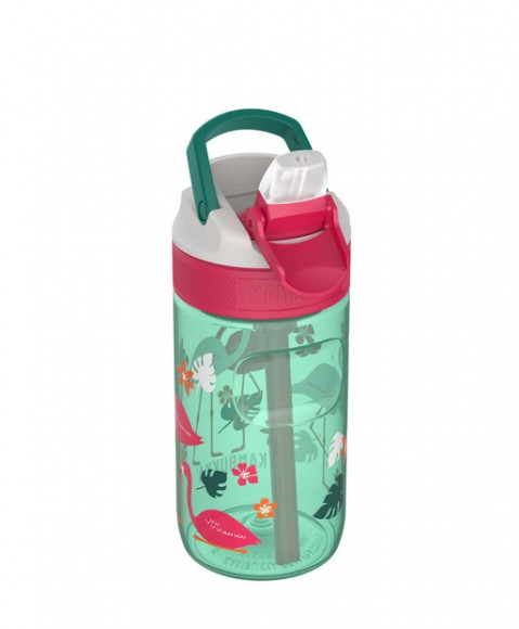 Kambukka butelka na wodę dla dziecka Lagoon 400ml Pink Flamingo - Galeria zdjęcie 3