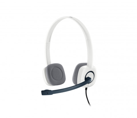 Słuchawki Logitech H150 headset, stereo, coconut - Galeria zdjęcie 2