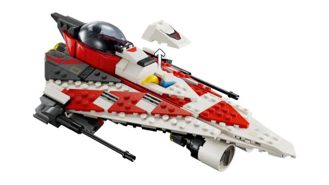 LEGO Star Wars 75388 Myśliwiec rycerza Jedi Boba - Galeria zdjęcie 5