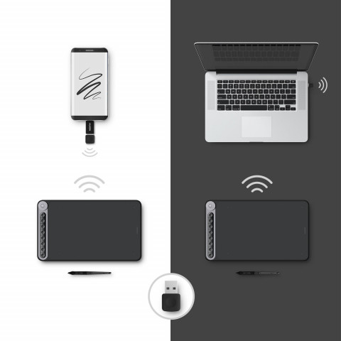 Tablet graficzny Huion Q620M - Galeria zdjęcie 6