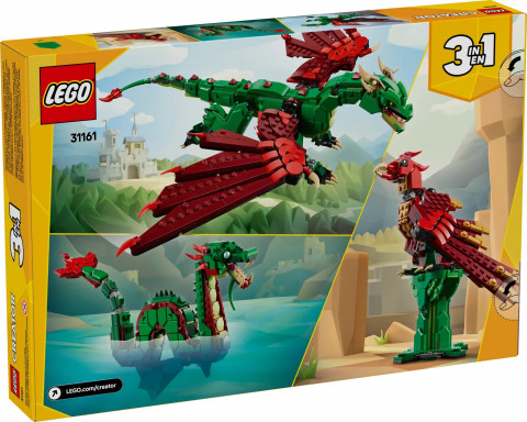 LEGO CREATOR 3w1 31161 Średniowieczny smok - Galeria zdjęcie 2