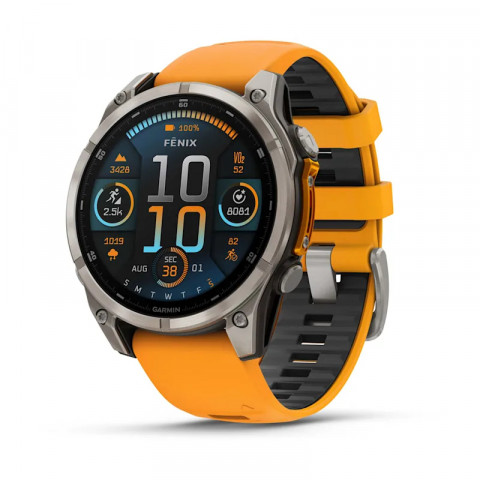 Garmin Fenix 8 47mm AMOLED - Sapphire Titan - Galeria zdjęcie 1