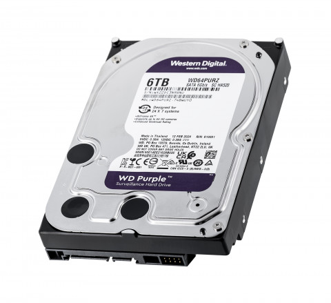 Dysk twardy HDD WD Purple 6TB 3,5" SATA WD64PURZ - Galeria zdjęcie 5