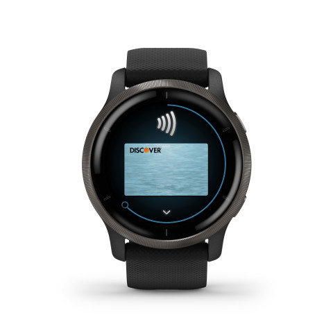 Zegarek Garmin Venu 2 (45 mm) Slate Stainless Steel Bezel / Black Case / Silicone Band - Galeria zdjęcie 20