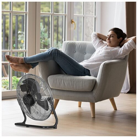 Wentylator Black+Decker BXEFF121E (stalowy) - Galeria zdjęcie 3