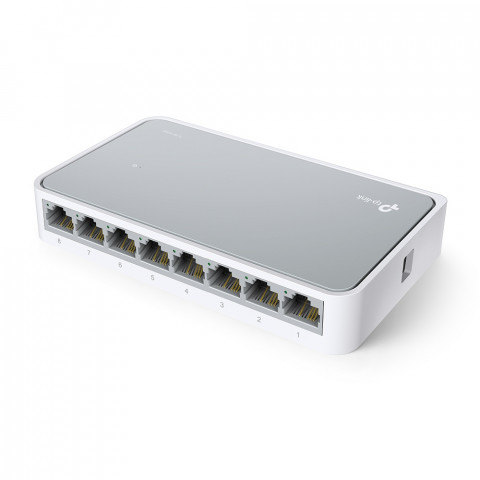 Switch TP-LINK TL-SF1008D 8xRJ45 10/100 DESKTOP - Galeria zdjęcie 2