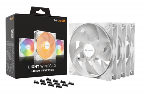 WENTYLATOR BE QUIET! Light Wings LX 120mm PWM Triple Pack - Galeria zdjęcie 5