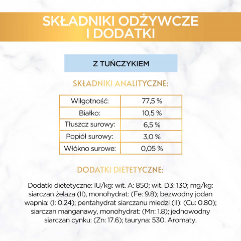 GOURMET GOLD Mus z tuńczykiem - mokra karma dla kota - puszka - 12x85g - Galeria zdjęcie 13