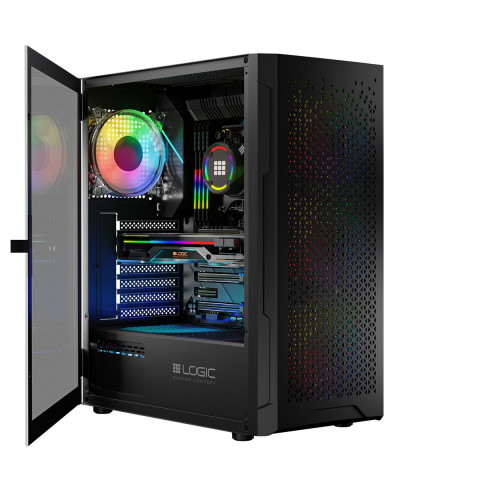 LOGIC OBUDOWA ARAMIS ARGB MIDI USB 3.0 BLACK - Galeria zdjęcie 17