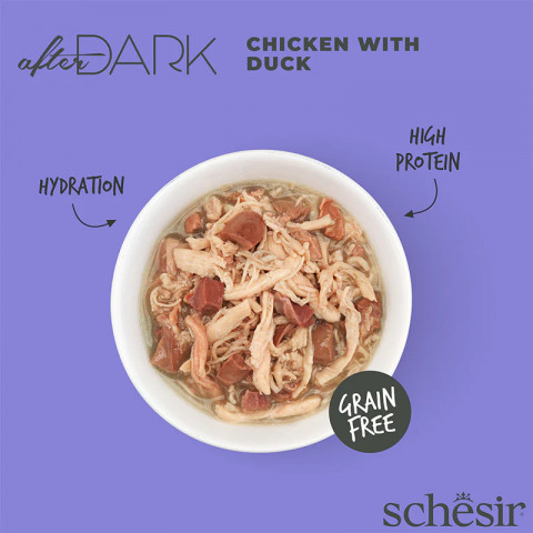 SCHESIR AFTER DARK FILLETS Kurczak z kaczką 80g - Galeria zdjęcie 5
