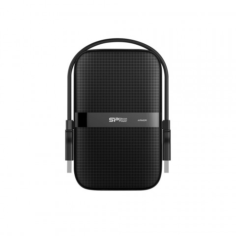Dysk zewnętrzny HDD Silicon Power Armor A60 (4TB; 2.5"; USB 3.2; 5400 obr/min; Black; SP040TBPHDA60S3A) - Galeria zdjęcie 1
