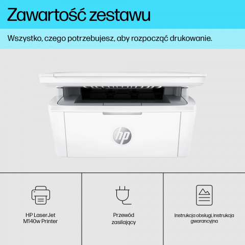 URZĄDZENIE WIELOF. HP LaserJet M140w 7MD72F MFP - Galeria zdjęcie 7
