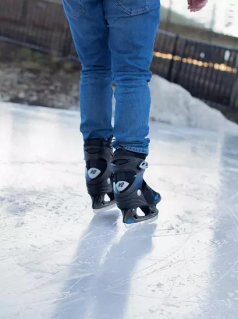 Łyżwy męskie K2 F.I.T. ICE PRO black/blue 40.5 - Galeria zdjęcie 5