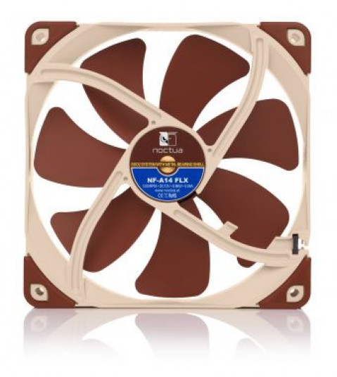 Wentylator NOCTUA 140mm NF-A14 FLX SSO2, AAO Frame - Galeria zdjęcie 3