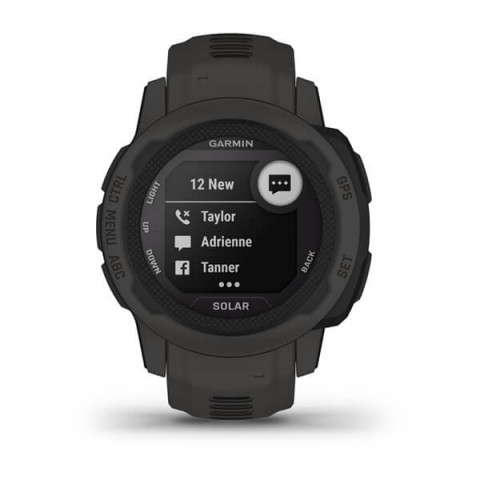 Zegarek Garmin Instinct 2S Solar Graphite - Galeria zdjęcie 8