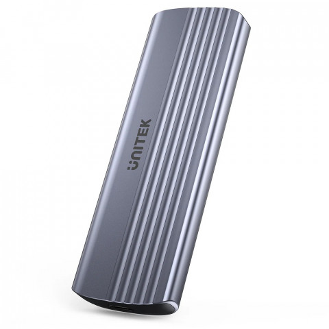 UNITEK OBUDOWA DYSKU M.2 PCIE NVME, USB-C 10GBPS, ALUMINIOWA - Galeria zdjęcie 1