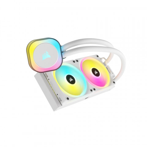 Chłodzenie wodne Corsair iCUE LINK H100i RGB White - Galeria zdjęcie 5
