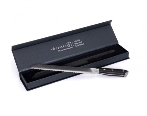 Nóż do chleba Kohersen Elegance Ebony Wood 22,9cm - Galeria zdjęcie 8