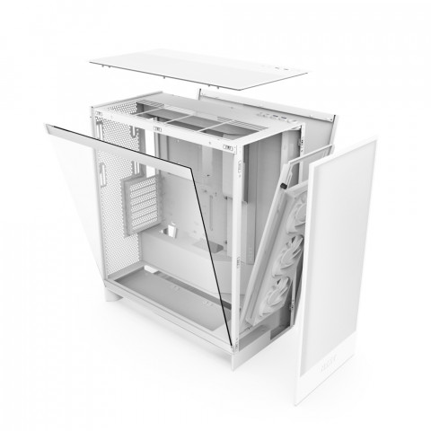 NZXT OBUDOWA H7 FLOW RGB MIDI TOWER BIAŁA (2024) - Galeria zdjęcie 5