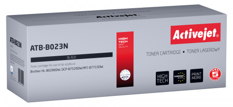 Activejet ATB-B023N Toner do drukarki Brother, Zamiennik Brother TN-B023; Supreme; 2000 stron; czarny. - Galeria zdjęcie 1
