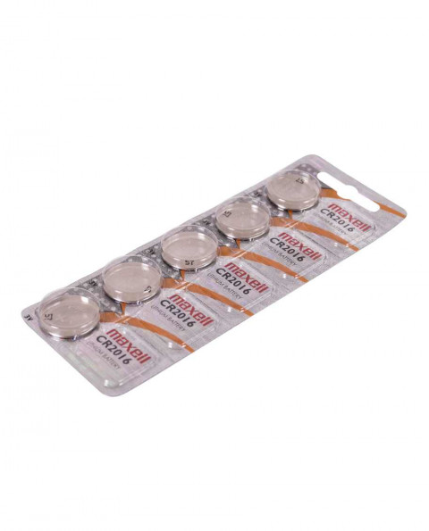 MAXELL Bateria specjalistyczna CR2016, 5 szt. - Galeria zdjęcie 1