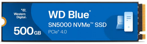 Dysk SSD WD Blue SN5000 500GB M.2 NVMe WDS500G4B0E - Galeria zdjęcie 1