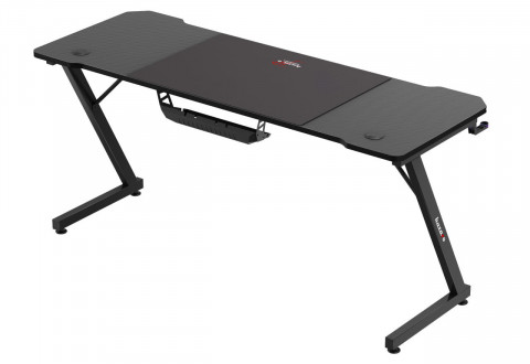 Biurko gamingowe Huzaro Hero 4.8 Black - Galeria zdjęcie 7