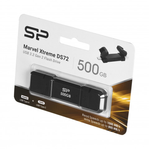 SSD Silicon Power DS72 500GB Dual USB-C/USB 3.2 - Galeria zdjęcie 1