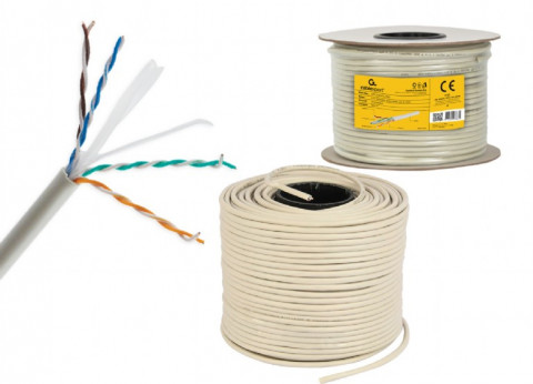 GEMBIRD UTP KABEL DRUT KAT 6 CCA ECA 305M - Galeria zdjęcie 4