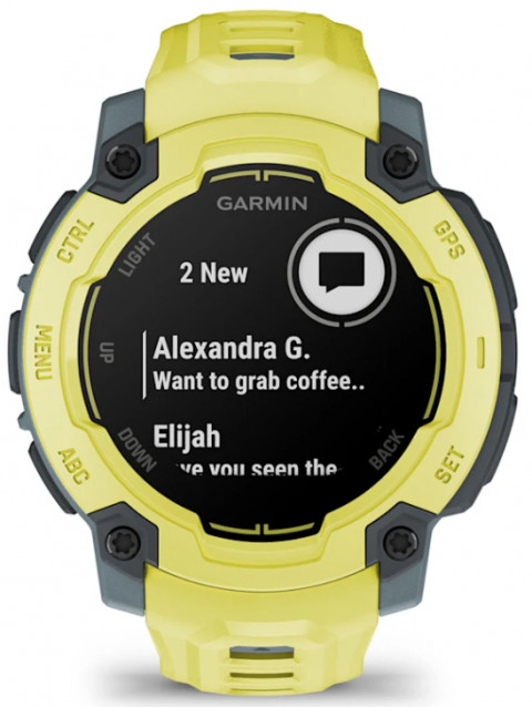 Smartwatch GARMIN Instinct E 45 mm Electric Lime - Galeria zdjęcie 10