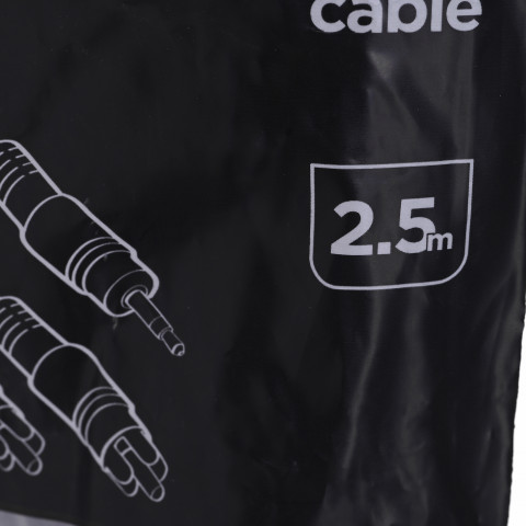 Kabel minijack-2xrca (chinch) m/m 2.5m cca-458-2.5m - Galeria zdjęcie 4